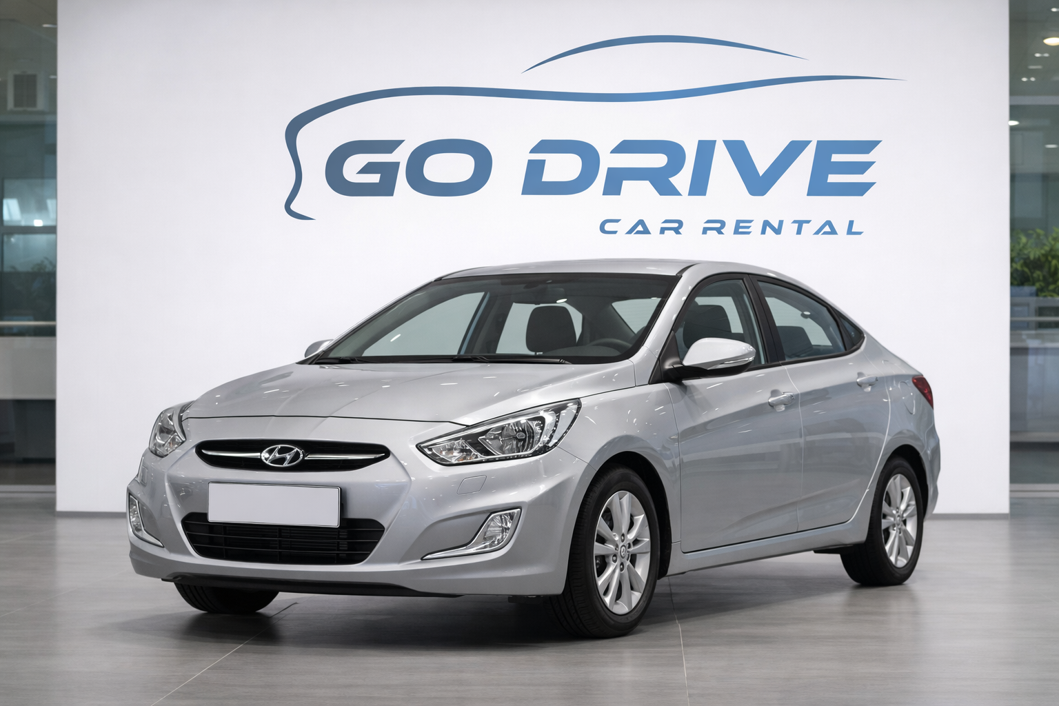 Hyundai Accent rental car in Baku Azerbaijan by GoDrive