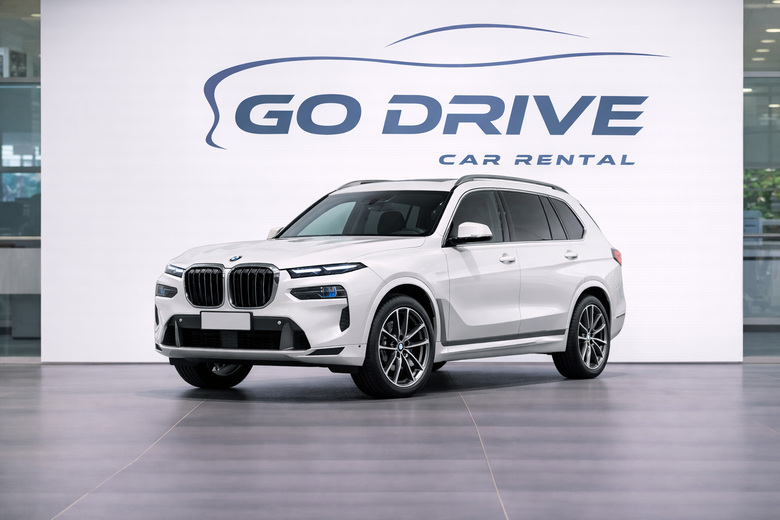 BMW X7 2023 rental in Baku Azerbaijan by GoDrive