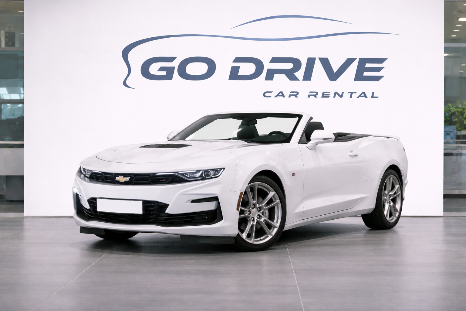 Chevrolet Camaro rental car in Baku Azerbaijan by GoDrive