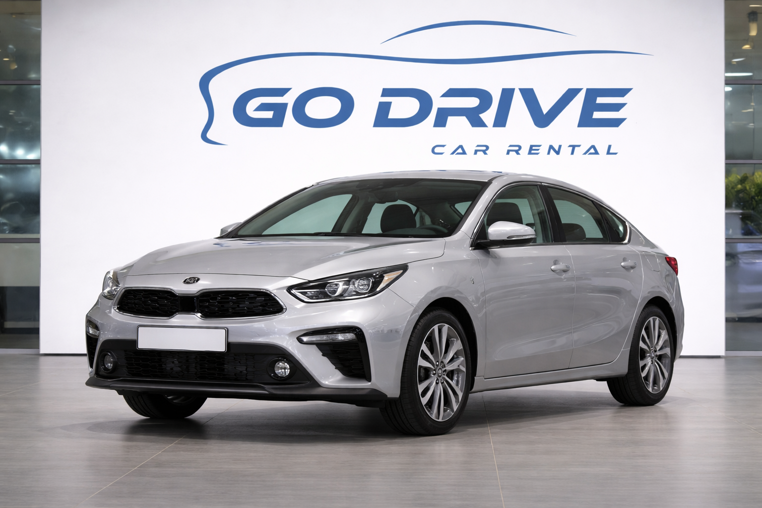 Kia Forte rental car in Baku Azerbaijan by GoDrive