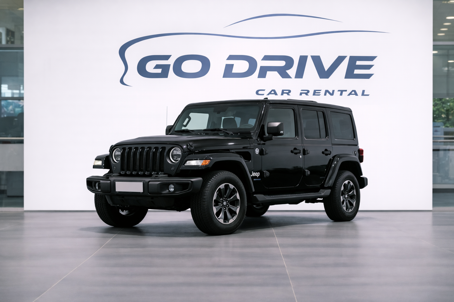 Jeep Wrangler 2025 rental in Baku Azerbaijan by GoDrive