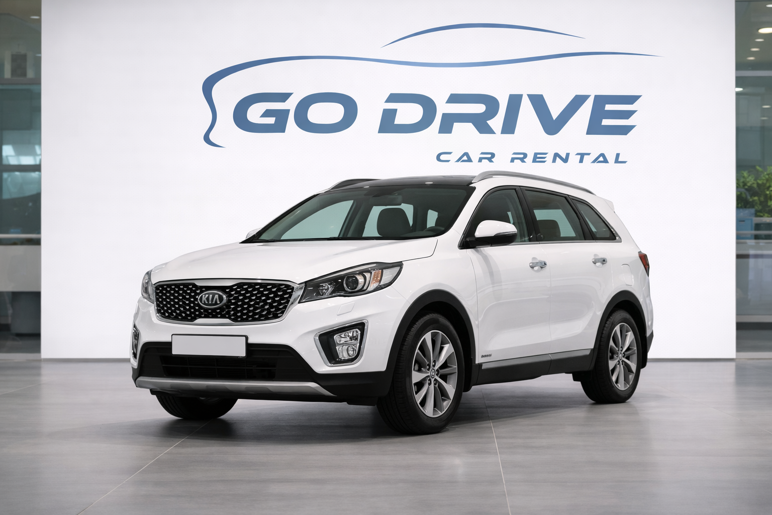 Kia Sorento rental car in Baku Azerbaijan by GoDrive