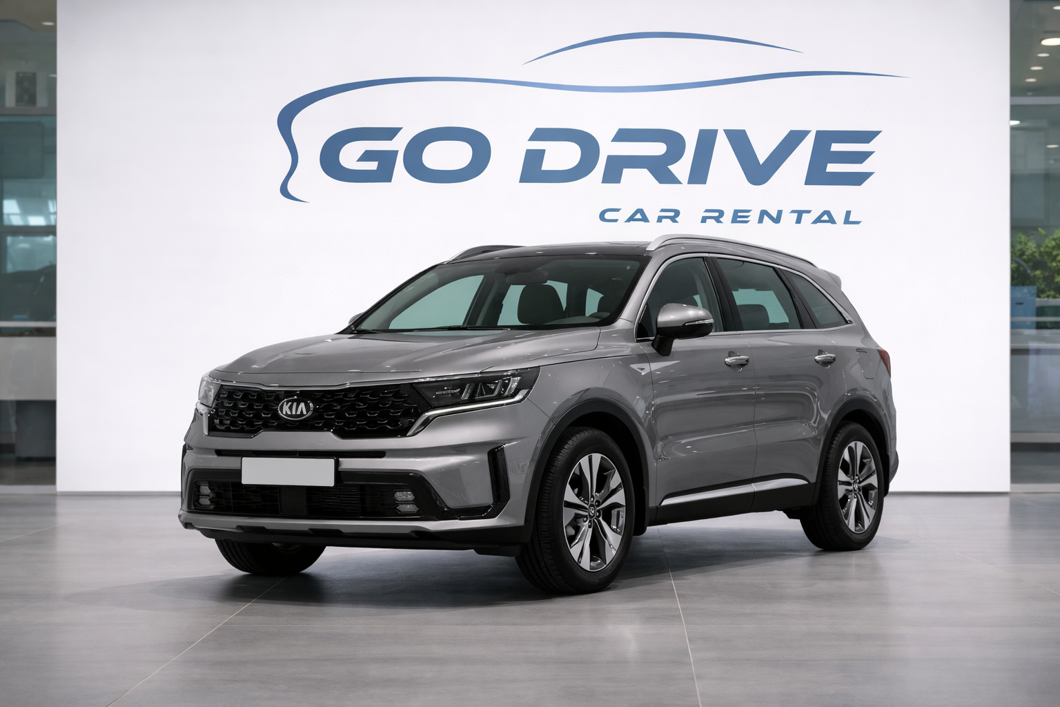 Kia Sorento rental car in Baku Azerbaijan by GoDrive