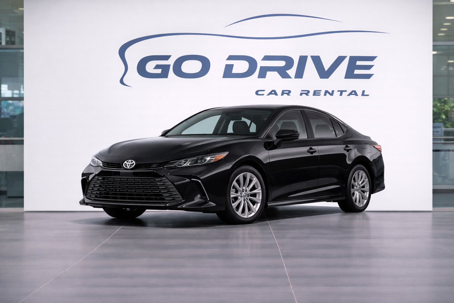 Toyota Camry 2025 rental car in Baku Azerbaijan by GoDrive