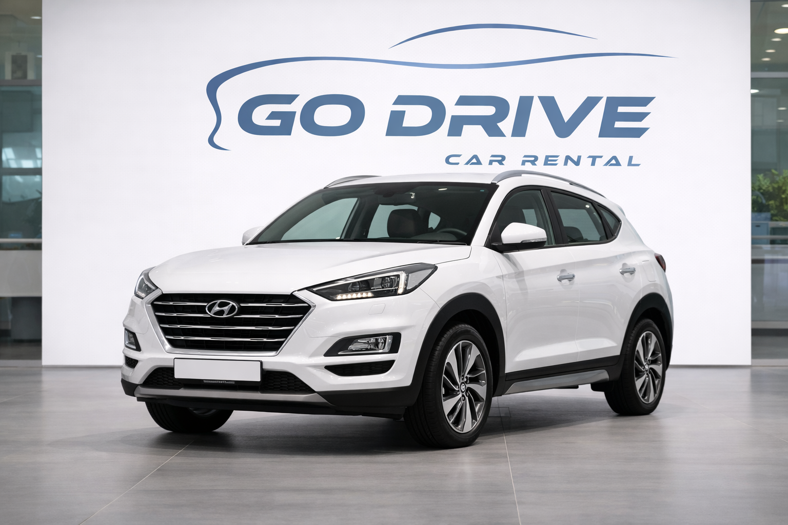 Hyundai Tucson rental car in Baku Azerbaijan by GoDrive