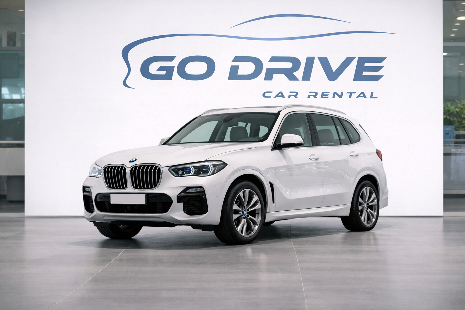 BMW X5 rental car in Baku Azerbaijan by GoDrive